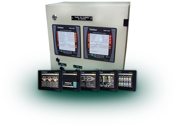 Sistema de Automação Tekmation-AMS - sistema de gerenciamento integrado de automação e controle de navios