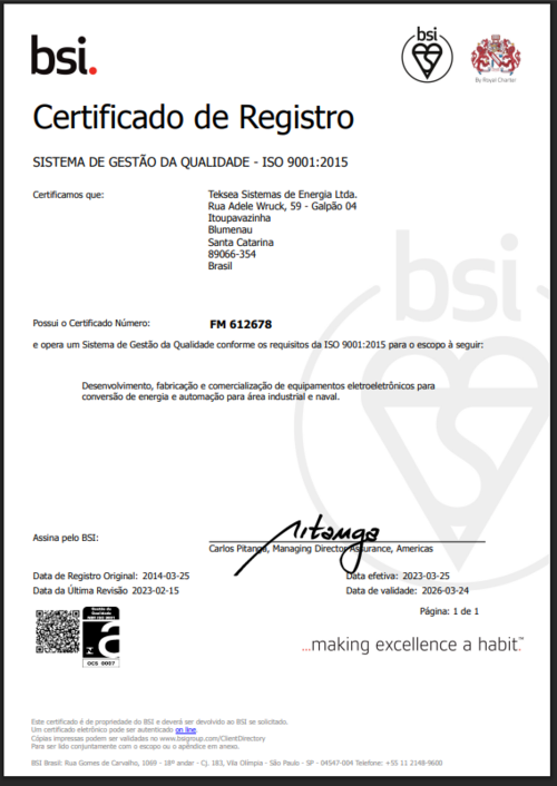 Gestão de Qualidade ISO 9001:2015